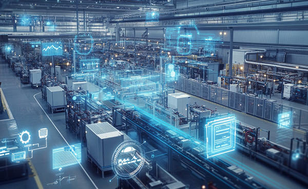 futuristic tractor in a field with digital data overlays representing agricultural analytics and technology for improved crop yield and productivity 7 key insights for farming success